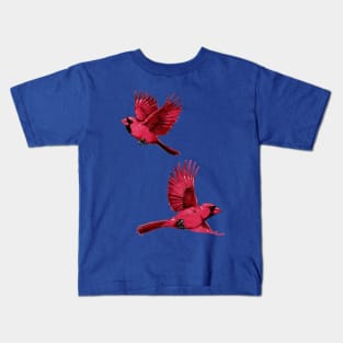 Watercolor Cardinal 2 Kids T-Shirt